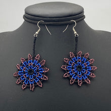 Load image into Gallery viewer, Hanging celestial star earrings
