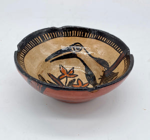 The tucan and the monkey pottery