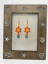 Load image into Gallery viewer, Colorful small dream catcher earrings
